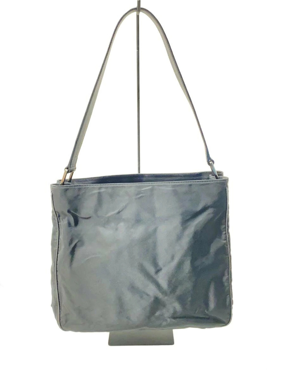 Prada Tessuto Saffiano Leather Shoulder Bag Black